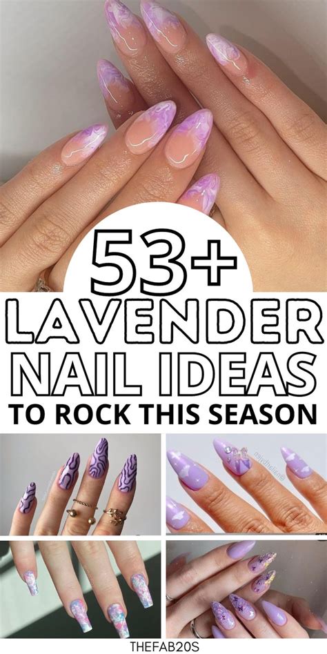53+ Lavender Nails That Are Ready To Bloom.